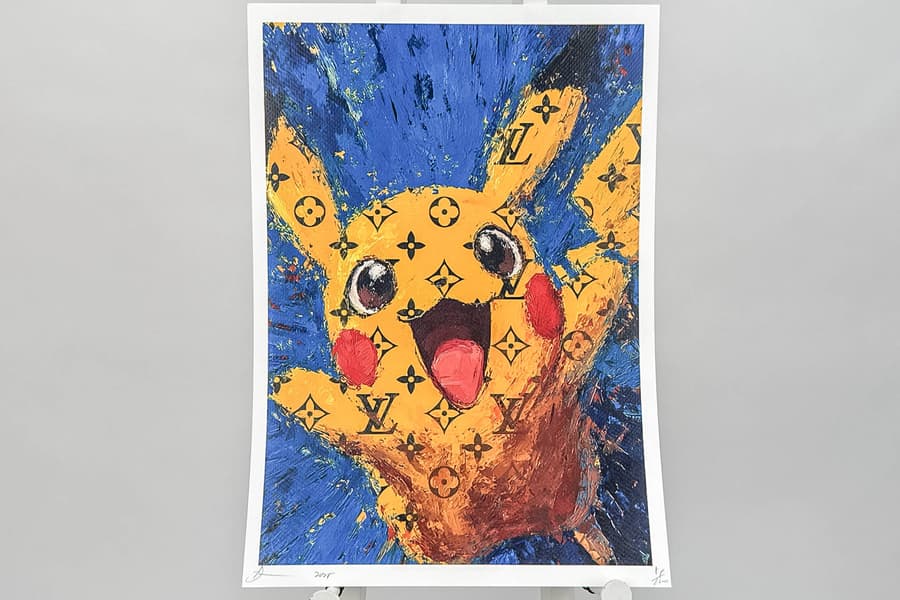 Giclee Kunstdruck Death NYC, limitiert